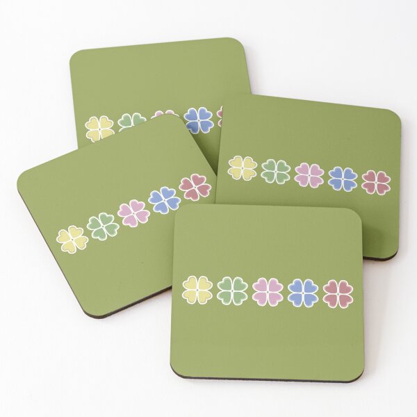 Item preview, Five middle objects clover pattern 10 designed and sold by LemonCreamyyyy.