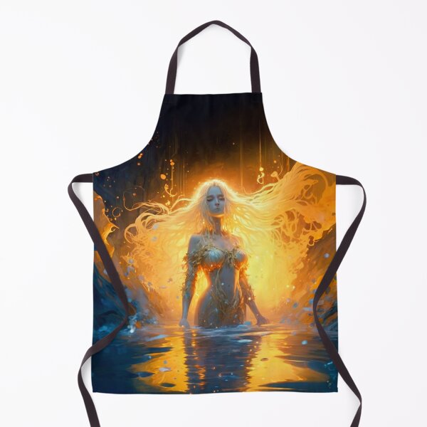 Item preview, Aqueous Beauty A Fantasy Digital Painting designed and sold by oanaunciuleanu.