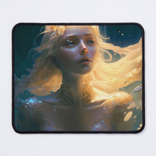 Item preview, Aqueous Beauty A Fantasy Digital Painting designed and sold by oanaunciuleanu.