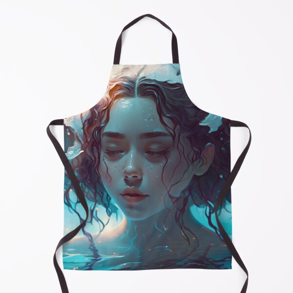 Item preview, Aqueous Beauty A Fantasy Digital Painting designed and sold by oanaunciuleanu.
