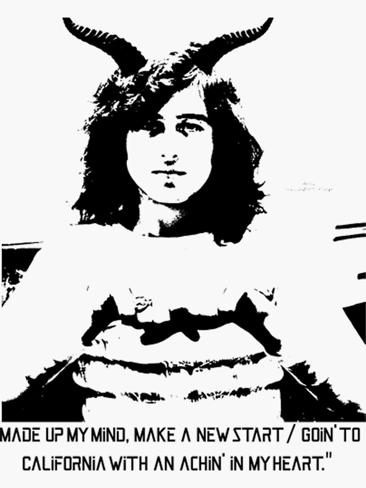 "Jimmy page amazing line art" Sticker for Sale by NataleeCross301 Redbubble