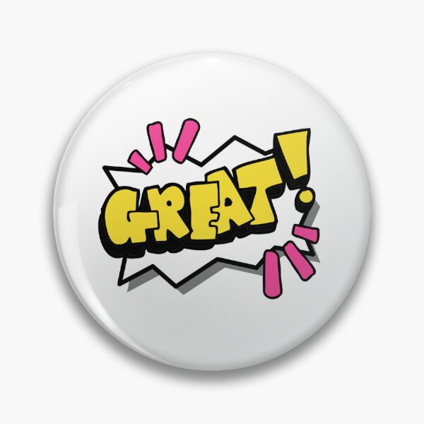 Item preview, Pop Art Great Sticker designed and sold by shekl.