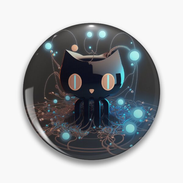Item preview, github git AI art work designed and sold by developerfriday.