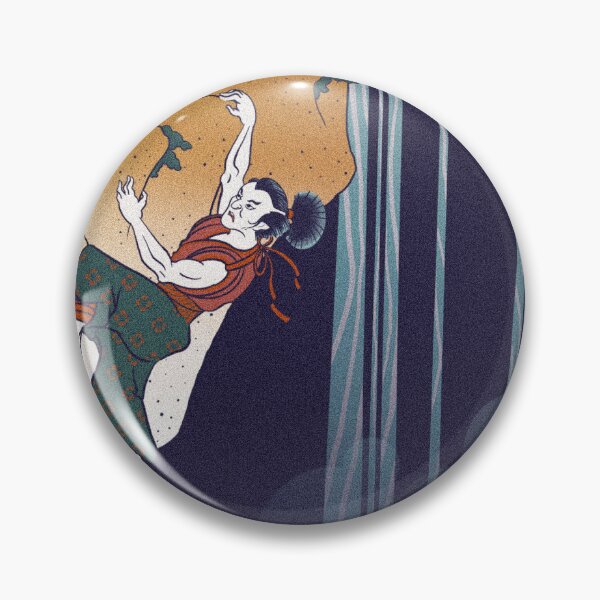 Item preview, Japanese Vintage Rock Climbing Ukiyoe designed and sold by HydrickizKat.