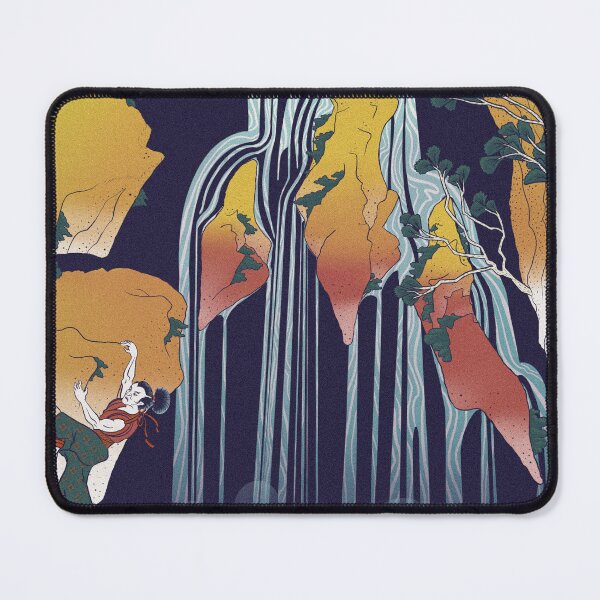 Item preview, Japanese Vintage Rock Climbing Ukiyoe designed and sold by HydrickizKat.