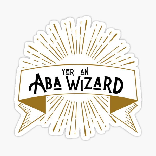 ABA Wizard Sticker