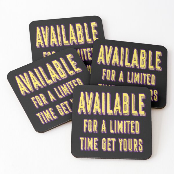 Item preview, Available For A Limited Time Get Yours designed and sold by JLCableStudio.