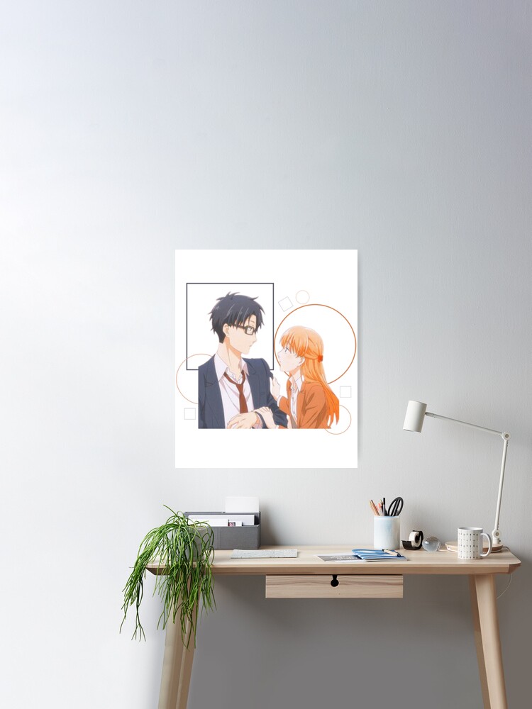 ANIME WOTAKOI  Poster for Sale by XStyleAesthetie