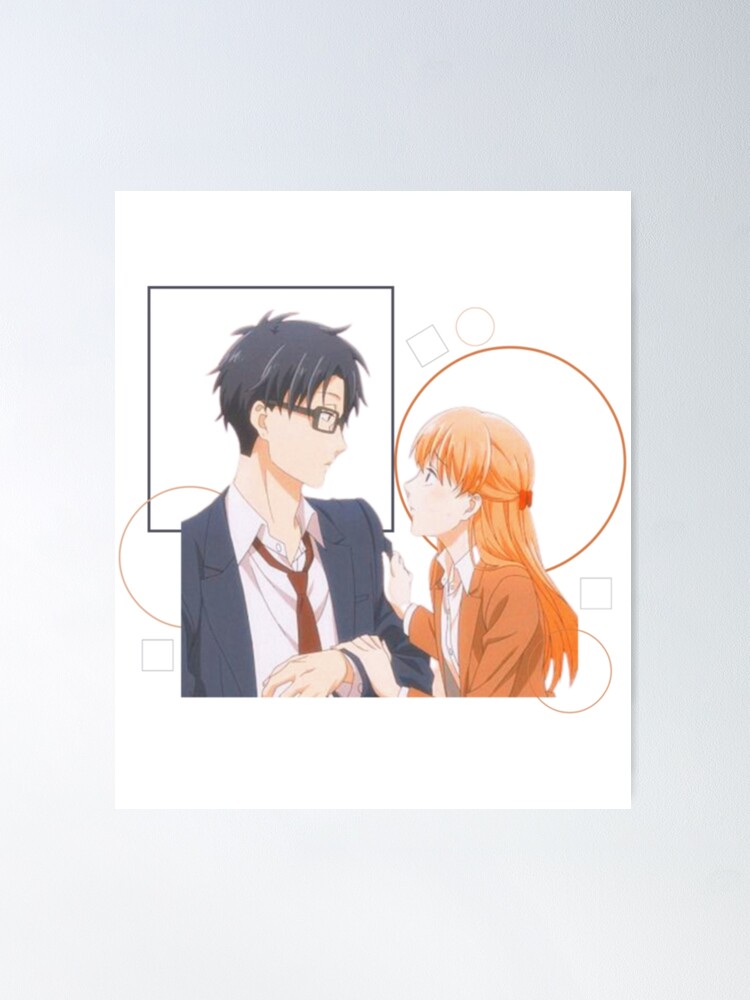 ANIME WOTAKOI  Poster for Sale by XStyleAesthetie