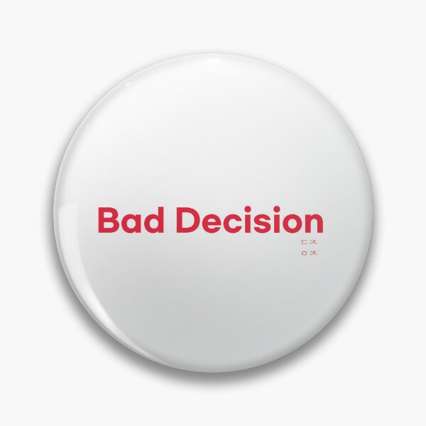 Item preview, Bad Decision lettering  designed and sold by Johnallthings.