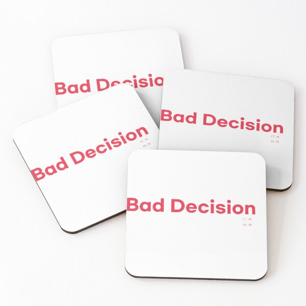 Item preview, Bad Decision lettering  designed and sold by Johnallthings.