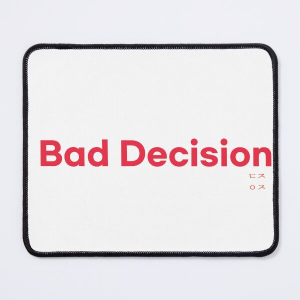 Item preview, Bad Decision lettering  designed and sold by Johnallthings.