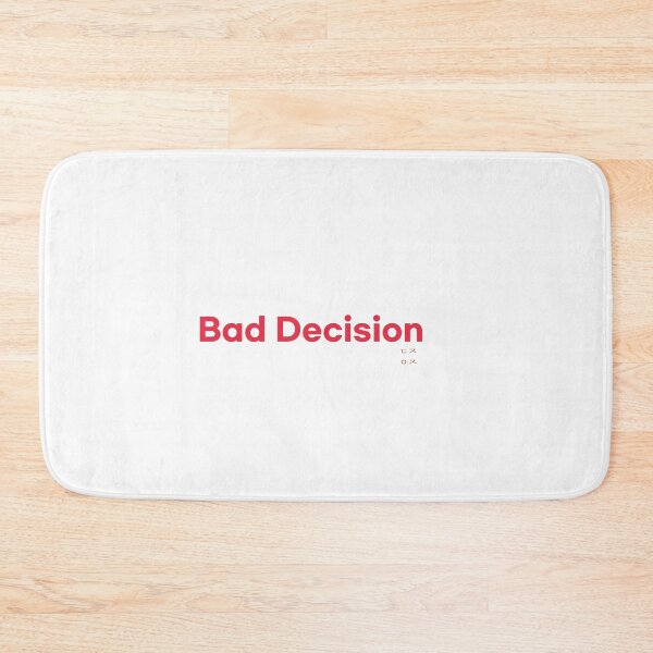 Item preview, Bad Decision lettering  designed and sold by Johnallthings.