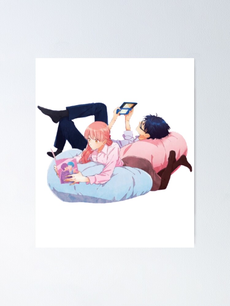 ANIME WOTAKOI  Poster for Sale by XStyleAesthetie