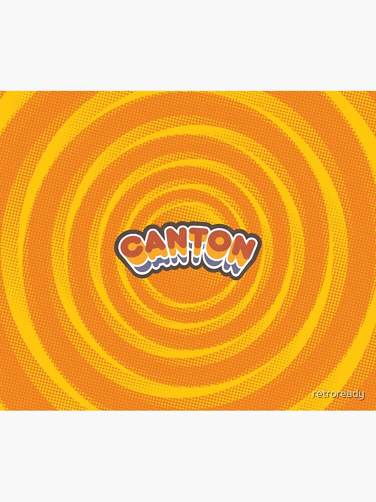 "Canton, GA Retro Curve" Poster for Sale by retroready Redbubble