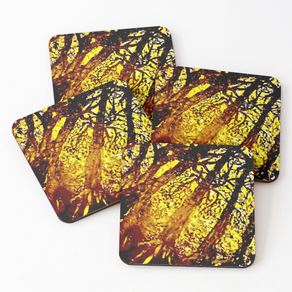 Item preview, Magical Golden Ghost Forest designed and sold by SoulArtSara.