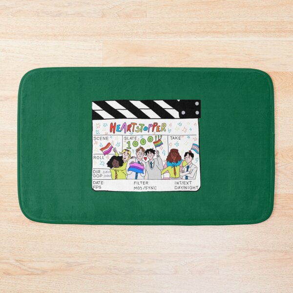 Item preview, heartstopper cast characters slate drawing   designed and sold by Kindfindparel.