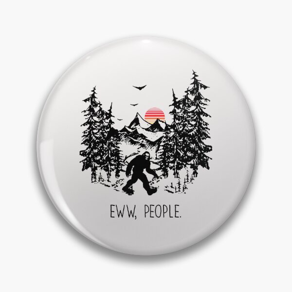 Item preview, Ew People Bigfoot Hiking Shirt designed and sold by Francois-Lemann.