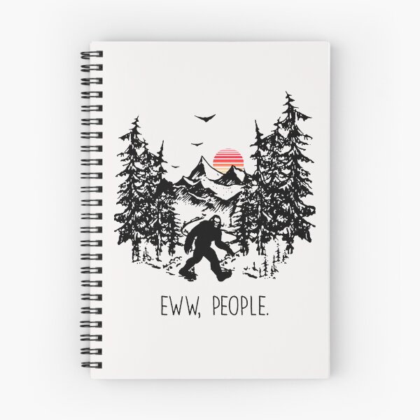 Item preview, Ew People Bigfoot Hiking Shirt designed and sold by Francois-Lemann.