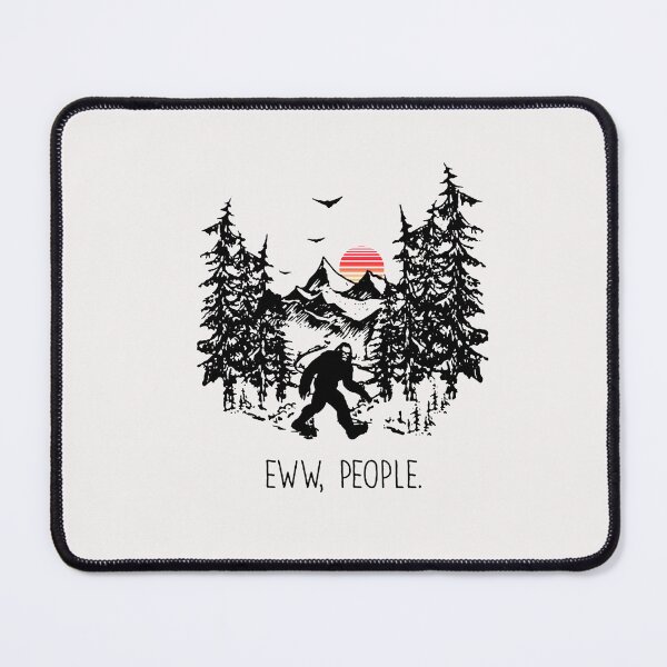 Item preview, Ew People Bigfoot Hiking Shirt designed and sold by Francois-Lemann.