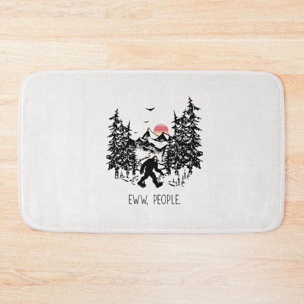 Item preview, Ew People Bigfoot Hiking Shirt designed and sold by Francois-Lemann.