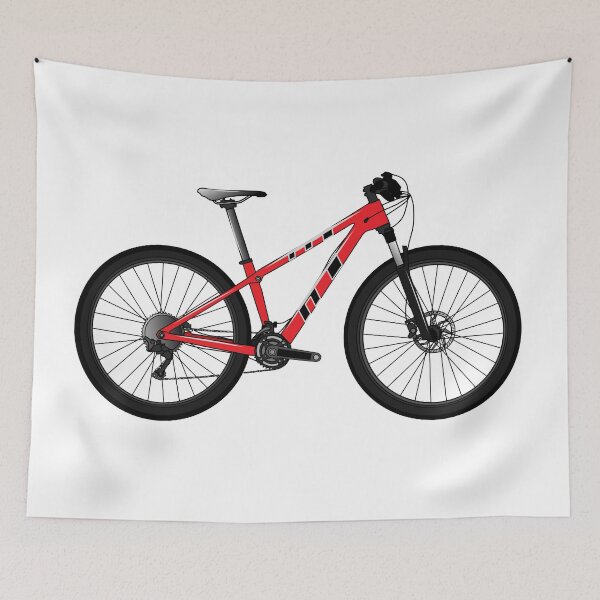 Item preview, Bicycle cartoon illustration designed and sold by Misscartoon.