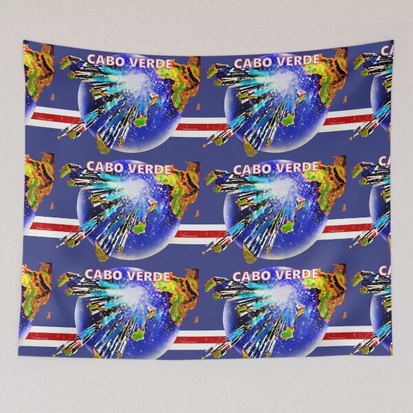 Item preview, Cabo Verde World designed and sold by LopesArtDesigns.