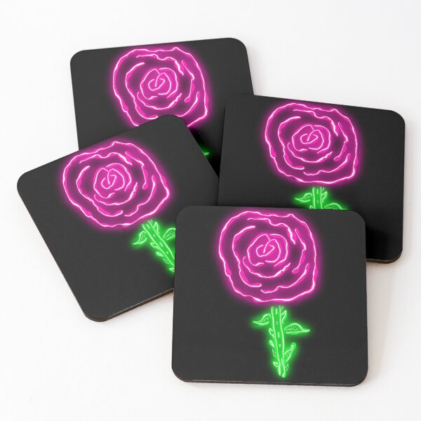 Item preview, Pink Neon Rose designed and sold by Catostrophiqu.