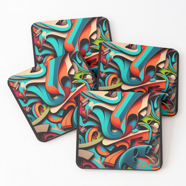 Item preview, Graffiti Style Pattern  designed and sold by TDCards.