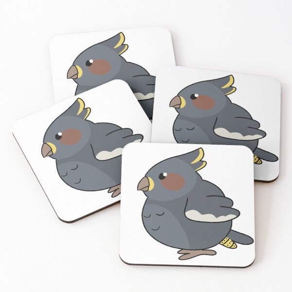 Item preview, Grey Cockatiel: Floof designed and sold by GhostyLeaf.