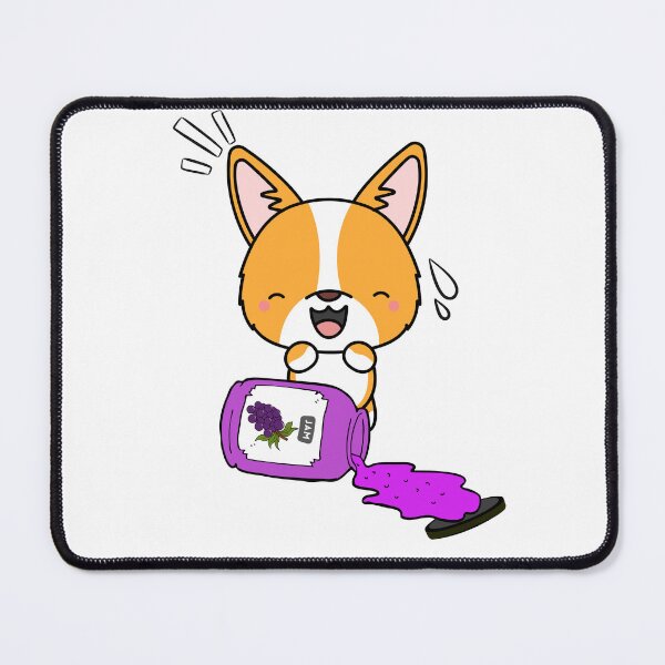 Item preview, Cute Corgi Spilled Grape Jam designed and sold by Pet Station.