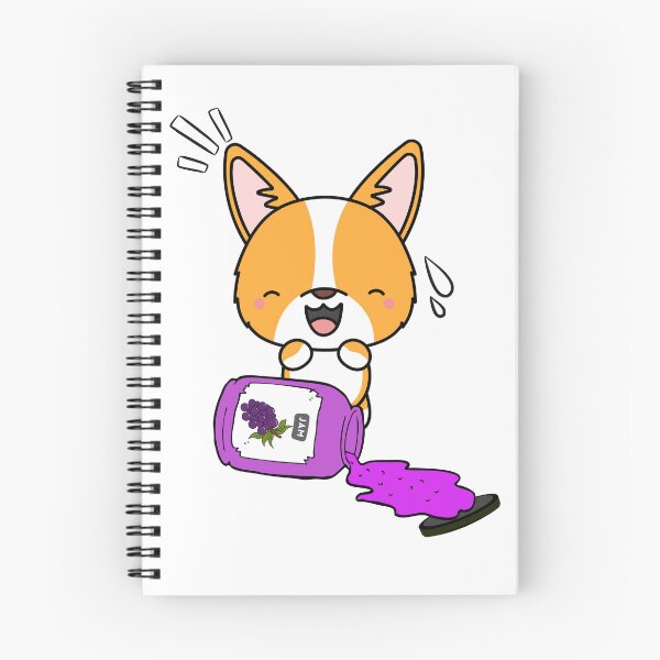 Item preview, Cute Corgi Spilled Grape Jam designed and sold by Pet Station.