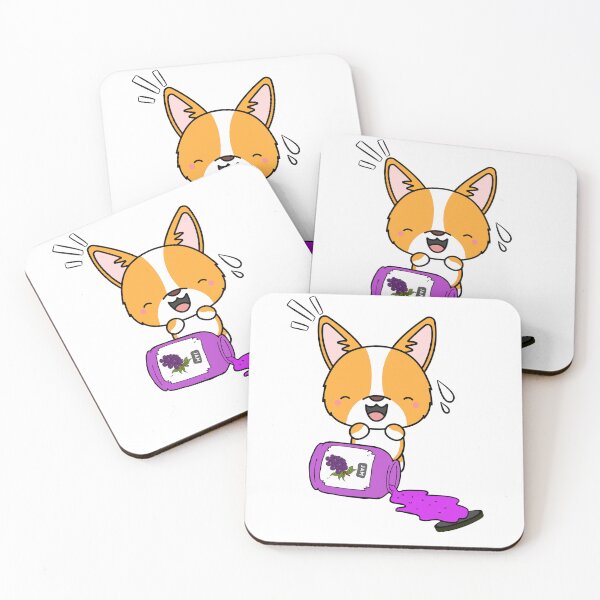 Item preview, Cute Corgi Spilled Grape Jam designed and sold by Pet Station.