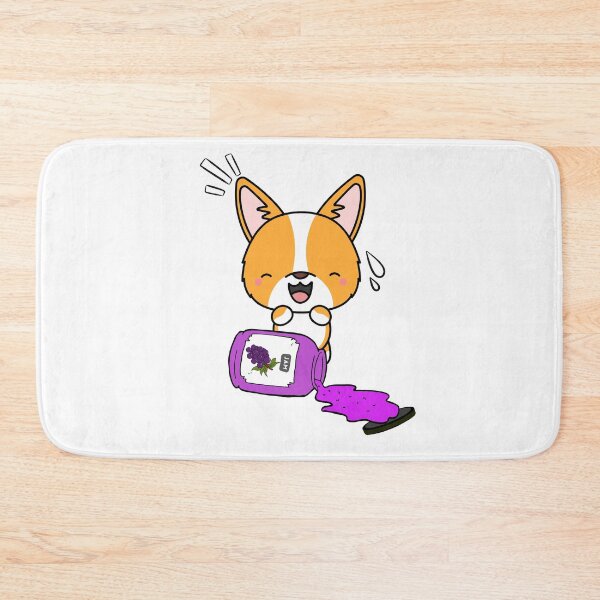 Item preview, Cute Corgi Spilled Grape Jam designed and sold by Pet Station.