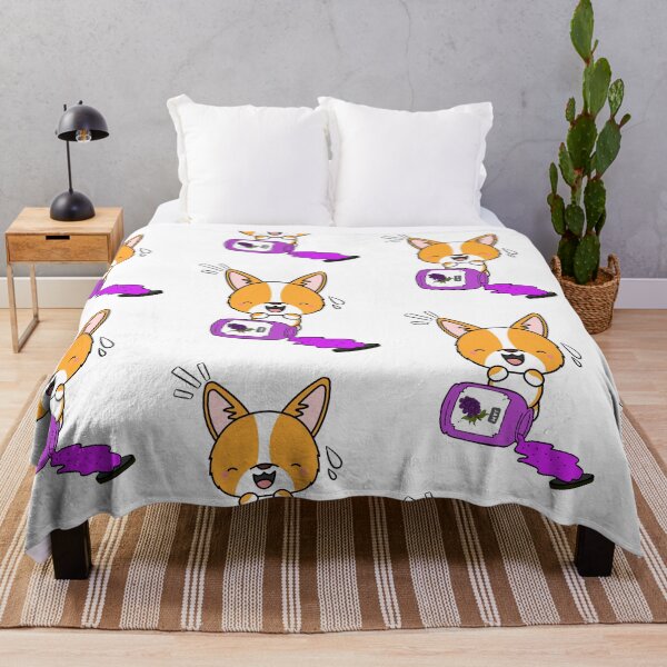 Item preview, Cute Corgi Spilled Grape Jam designed and sold by Pet Station.