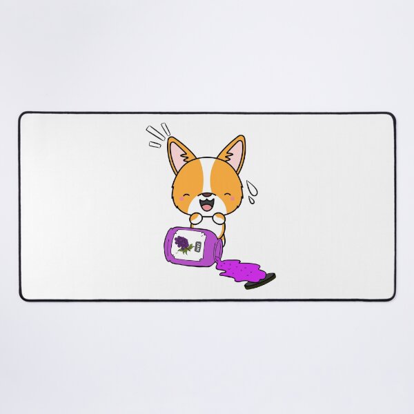 Item preview, Cute Corgi Spilled Grape Jam designed and sold by Pet Station.