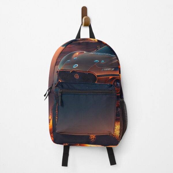 Item preview, Futuristic Speed Car - Sunset Red Lava designed and sold by MarcoDAngelo.