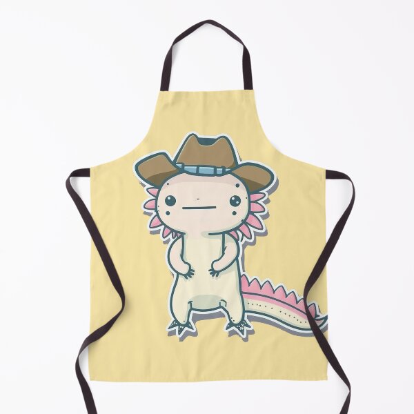 Item preview, Cute Axolotl Cowboy(Transparent) designed and sold by pastelcountrytx.