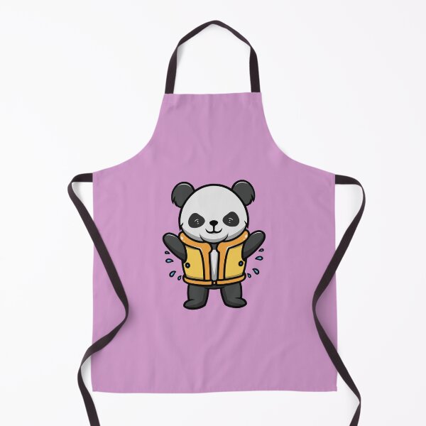 Item preview, Cute Panda wearing lifebelt designed and sold by cubbone.