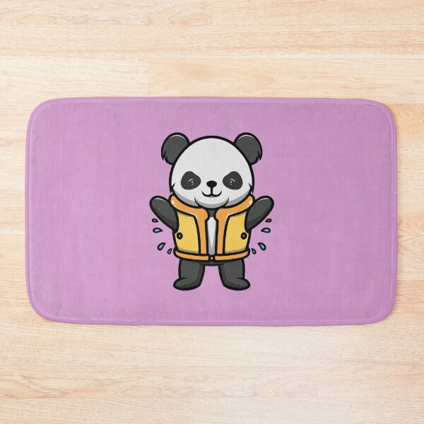 Item preview, Cute Panda wearing lifebelt designed and sold by cubbone.