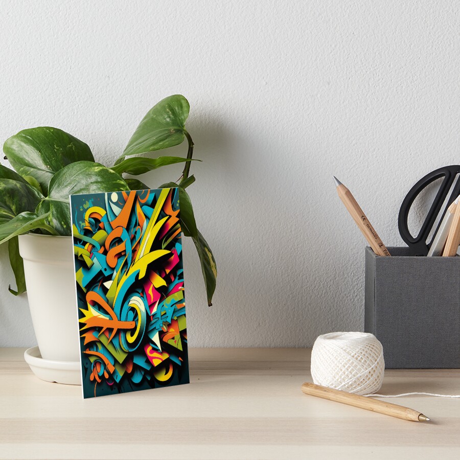 Item preview, Art Board Print designed and sold by TDCards.