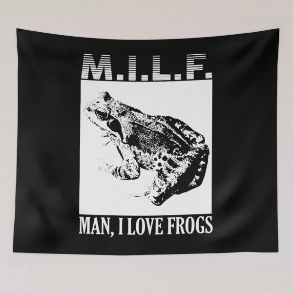 Item preview, MILF Frogg, Man I Love Forgs designed and sold by maurines.