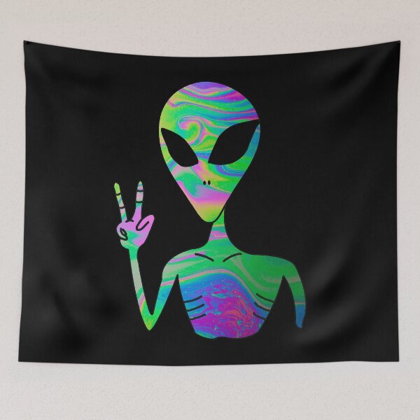 Item preview, Trippy Alien 7  designed and sold by paylorindeckc.
