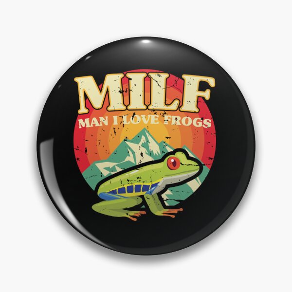 Item preview, Milf Man I Love Forgs - Quote Funny Cute Classic Tshirt designed and sold by maurines.