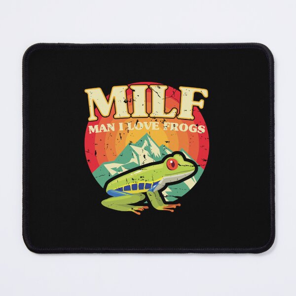 Item preview, Milf Man I Love Forgs - Quote Funny Cute Classic Tshirt designed and sold by maurines.