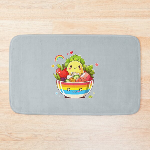 Item preview, Rainbow Salad, a Colorful Bowl of Fruits and Vegetables designed and sold by ultra-cute.