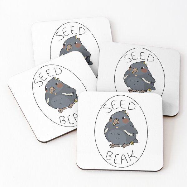 Item preview, Grey Cockatiel: Seed Beak designed and sold by GhostyLeaf.
