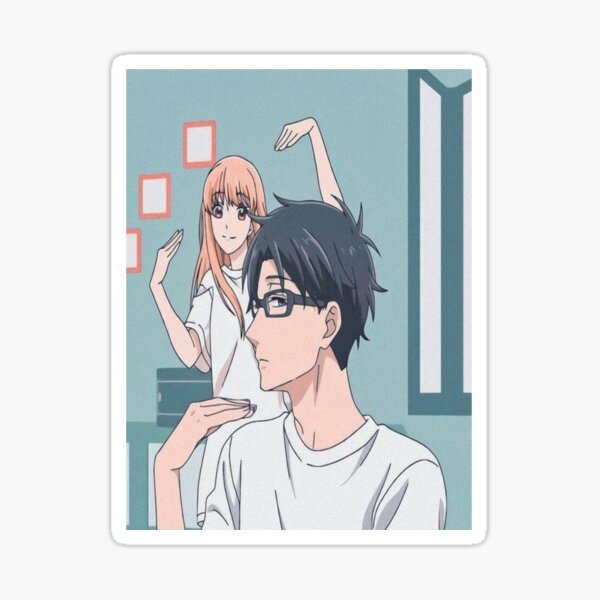 wotaku ni koi wa muzukashii  Adesivos sticker, Adesivos, Adesivos