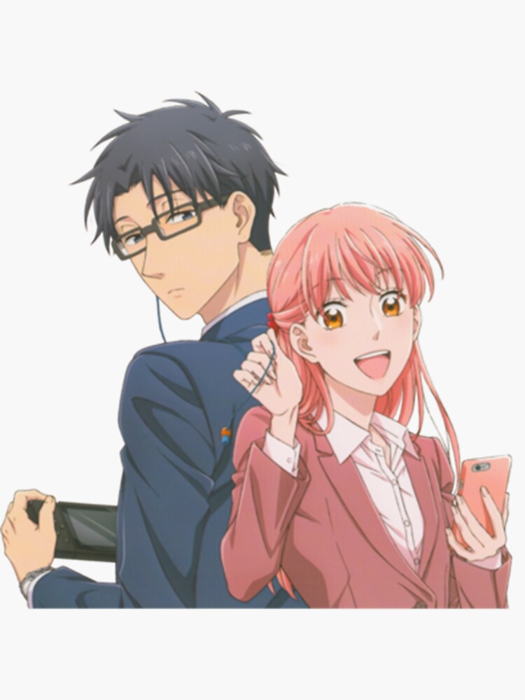 Wotaku ni Koi wa Muzukashii Sticker for Sale by KeatonOsinski