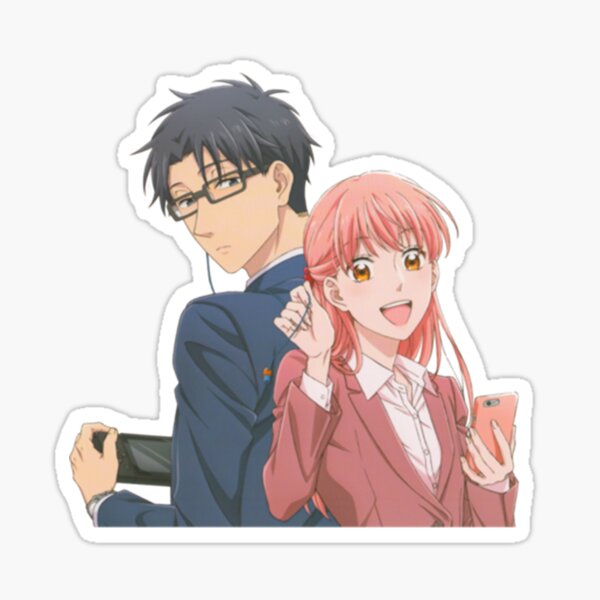 wotaku ni koi wa muzukashii  Adesivos sticker, Adesivos, Adesivos